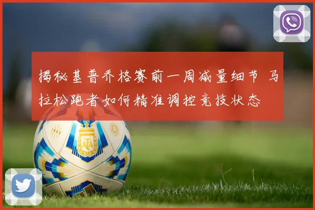 揭秘基普乔格赛前一周减量细节 马拉松跑者如何精准调控竞技状态